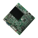 ZC-ITX1900DL-6C carte mère Mini Itx Mince LAN Double Fanless à bord J1900 CPU 6 COM Ports